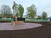 Реставрация памятника героям ВОВ, Кузембетьево, Мензелинский МР, РТ